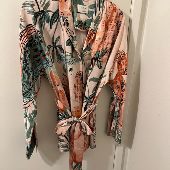 Pants - Wilfred 2 Piece Melon Print Pant Suit Size Small